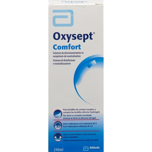 Oxysept Comfort Lösung + Tabletten Kombi 240ml buy online