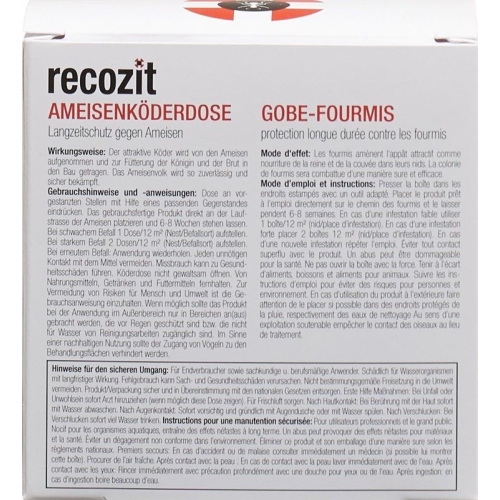 Recozit Ameisen Köderdose 2 Stück buy online