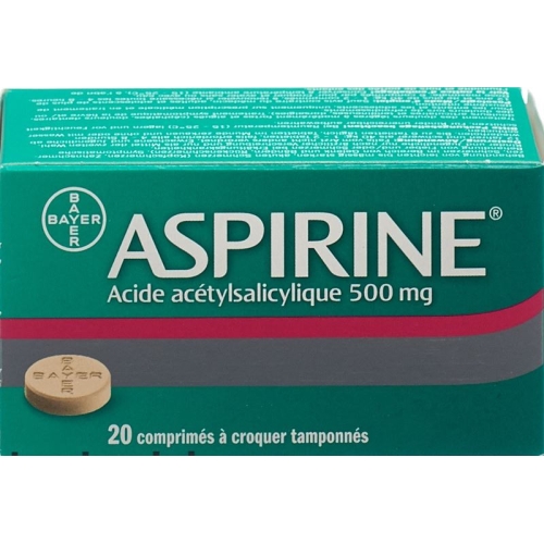 Aspirin 500mg 20 Kautabletten buy online