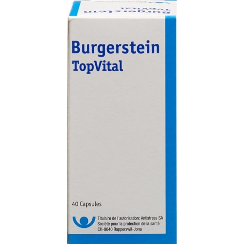 Burgerstein TopVital 40 capsules buy online