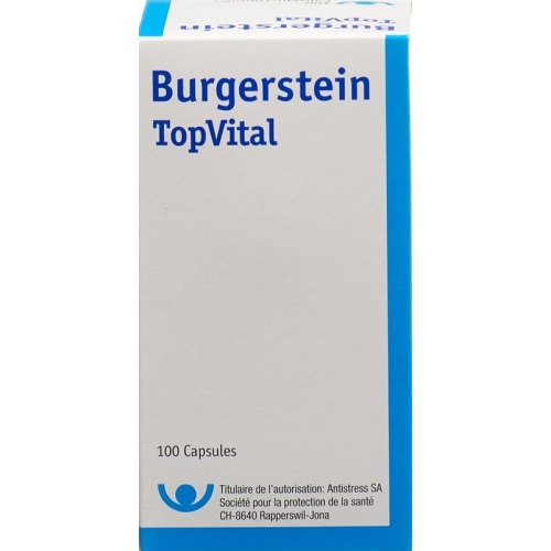 Burgerstein TopVital 100 capsules buy online