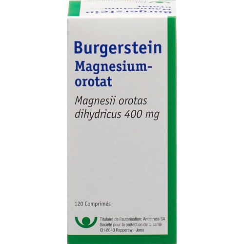 Burgerstein Magnesiumorotat tablets Ds 120 pieces buy online