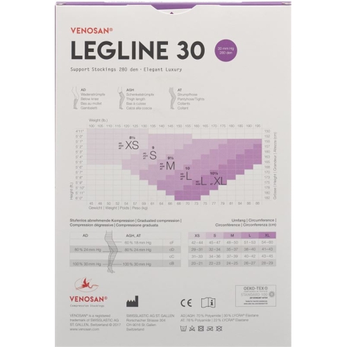 Venosan Legline 30 A-ghz XS Nude 1 Paar buy online