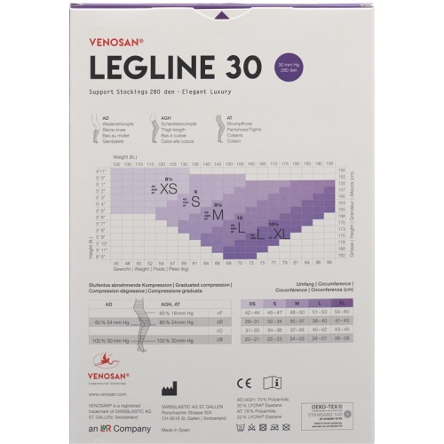 Venosan Legline 30 A-ghz S Sahara 1 Paar buy online