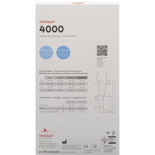 Venosan 4001 A-ghs Kkl1 L Lang Gesch Maro 1 Paar buy online