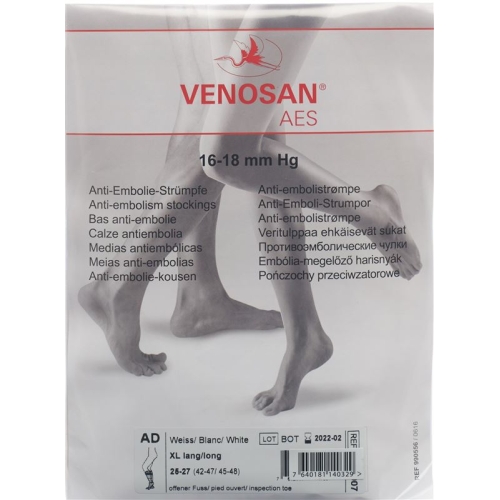 Venosan Aes A-d XL Norm Offen Weiss 1 Paar buy online