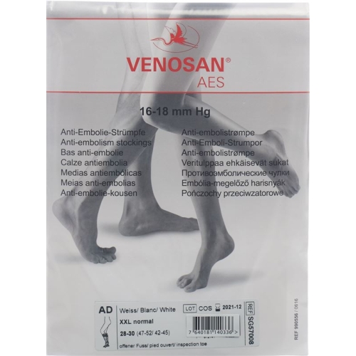 Venosan Aes A-d XXL Norm Offen Weiss 1 Paar buy online