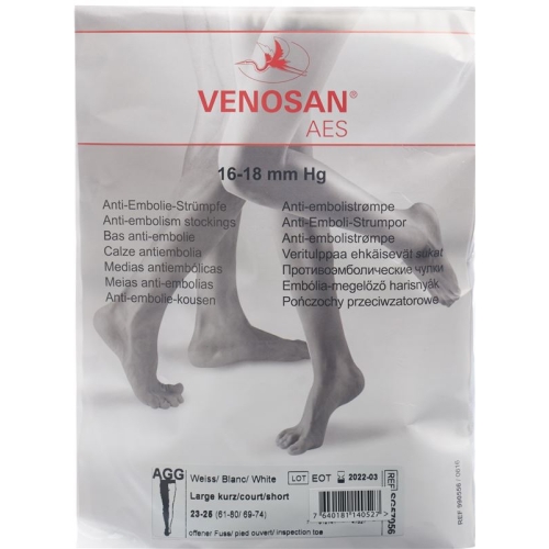 Venosan Aes A-gg L Norm Offen Weiss 1 Paar buy online