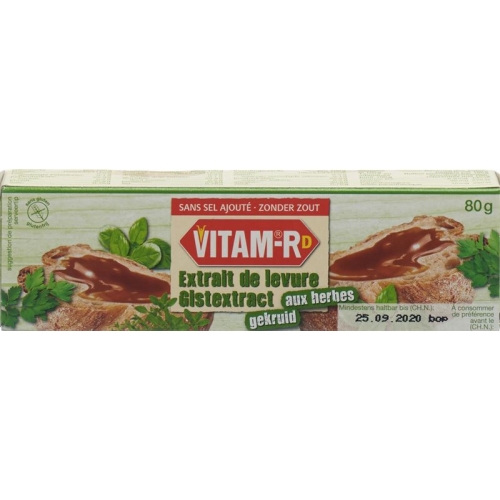 Vitam Hefe Extrakt Rd Kräuter Salzarm Tube 80g buy online