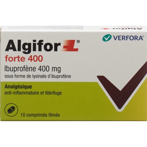 Algifor L forte 400mg 10 Filmtabletten buy online