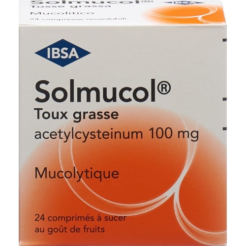 Solmucol 100mg 24 Lutschtabletten buy online