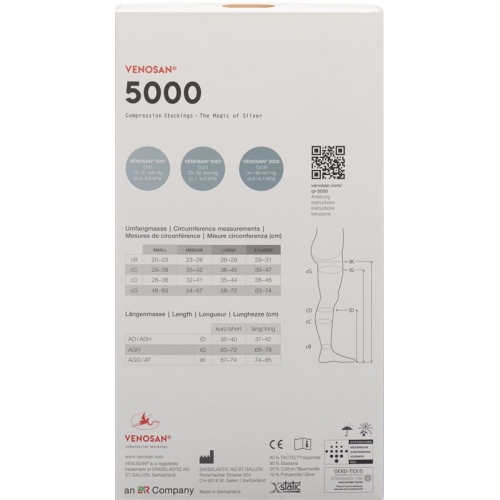 Venosan 5002 A-dh Kkl2 XL Lang Gesch Maro 1 Paar buy online