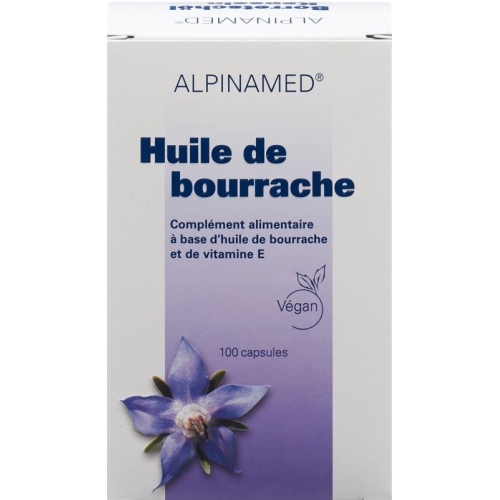 Alpinamed Borage Oil Capsules 100 Pieces buy online