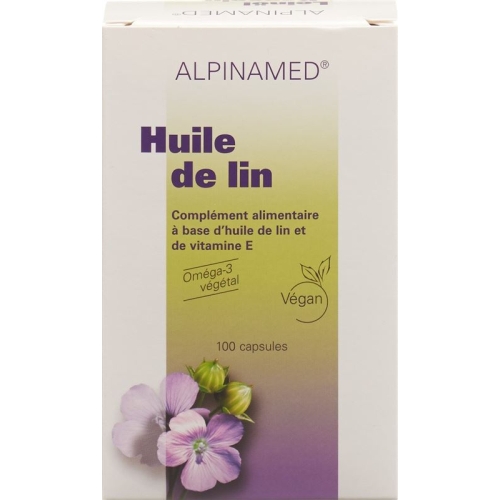 Alpinamed Linseed Oil 100 Capsules buy online