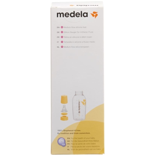 Medela Milchflasche mit Sauger 250ml M buy online