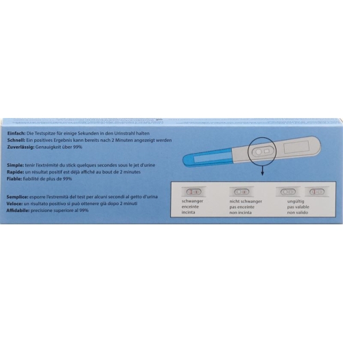 Axaclear pregnancy test 2 pcs buy online