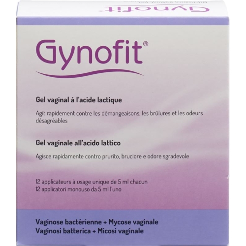 Gynofit Milchsäure Vaginalgel 12x 5ml buy online