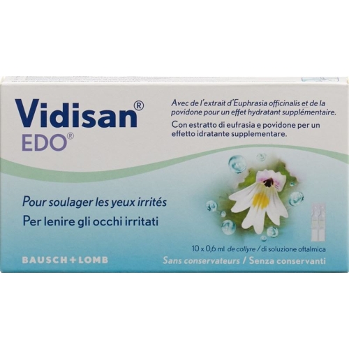 Vidisan Edo Augentropfen 10 Unidosen 0.6ml buy online