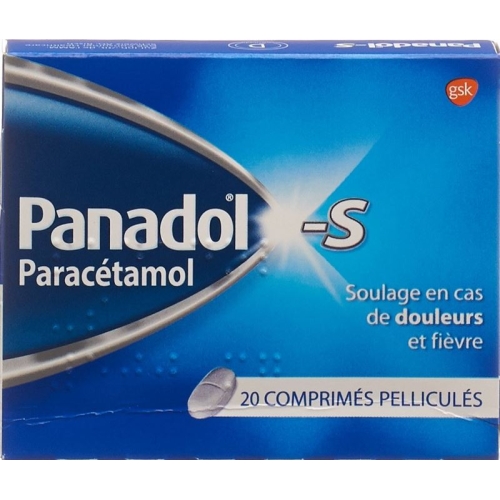 Panadol S 500mg 20 Filmtabletten buy online