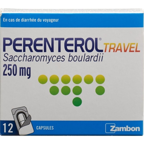 Perenterol Travel Kapseln 250mg Blister 12 Stück buy online