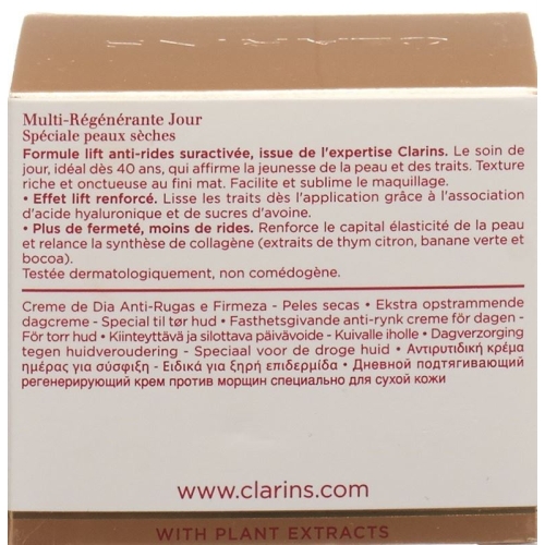 Clarins Multi Reg Lift A Rid Jour Ps 50ml buy online