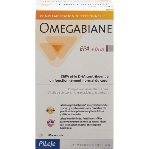 Omegabiane EPA + DHA Capsules 80 Caps buy online