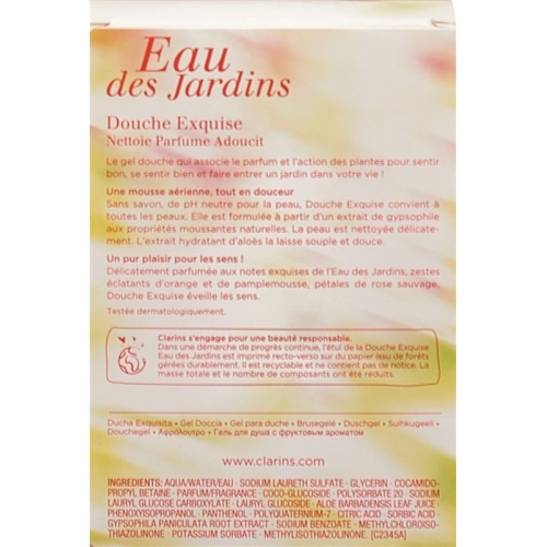 Clarins Eau Jardins Douche Exquise 150ml buy online