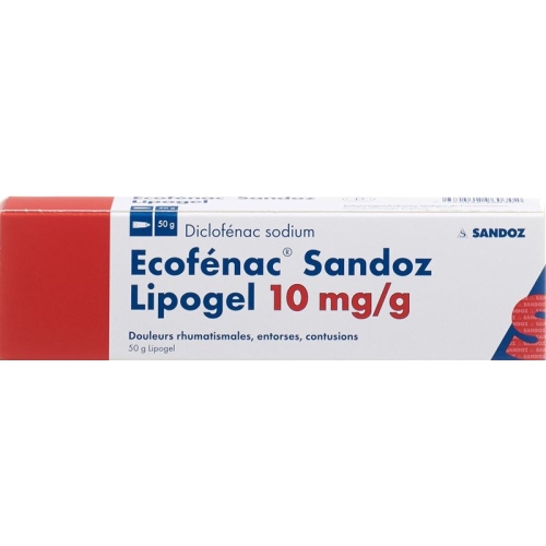 Ecofenac Sandoz Lipogel 1% 50g buy online