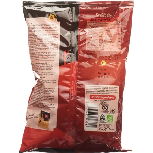 Lima Chips Tortilla Chili Bag 90 g buy online