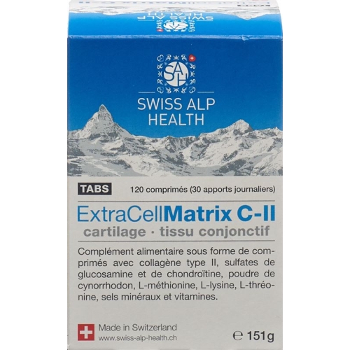 Extra Cell Matrix C-II TABS for joints 120 pcs buy online