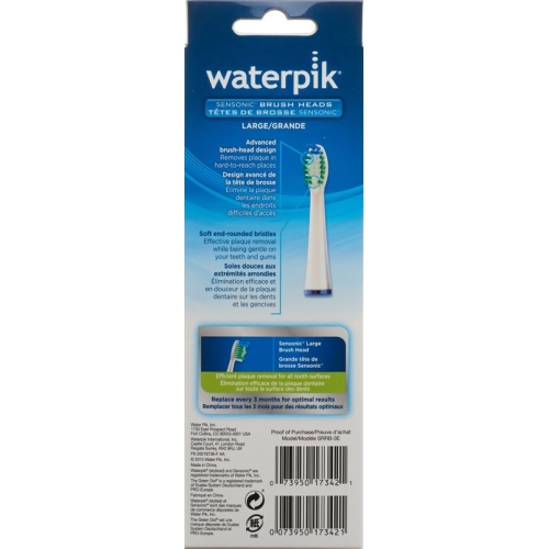 Waterpik brush Standard SRRB-3E 3 pcs buy online