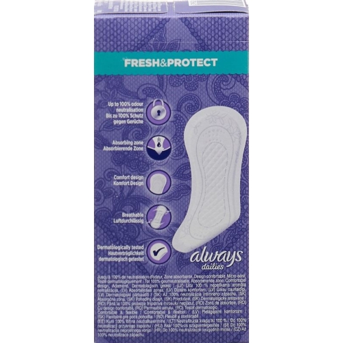 always panty liner Fresh & Protect Normal 30 pcs buy online