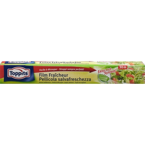 Toppits plastic wrap 32.5cmx30m buy online