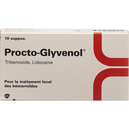 Procto Glyvenol 10 Zäpfchen buy online