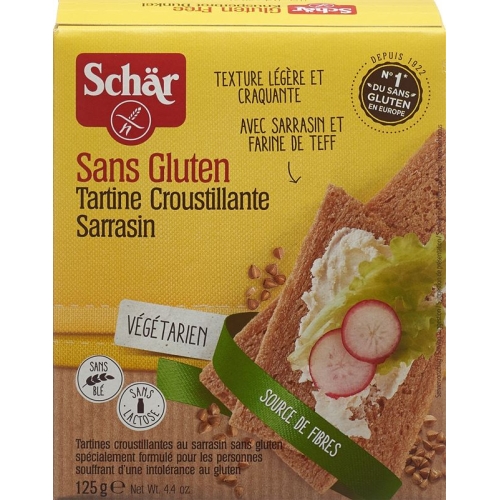 Schär Knusperbrot dark gluten free 125 g buy online