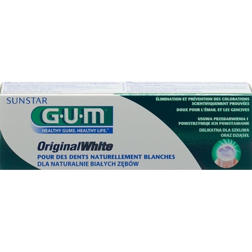 GUM Original White SUNSTAR toothpaste 75 ml buy online