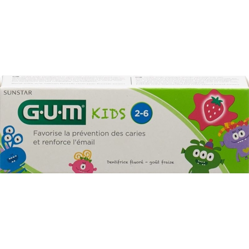 GUM SUNSTAR children toothpaste strawberry 50ml buy online