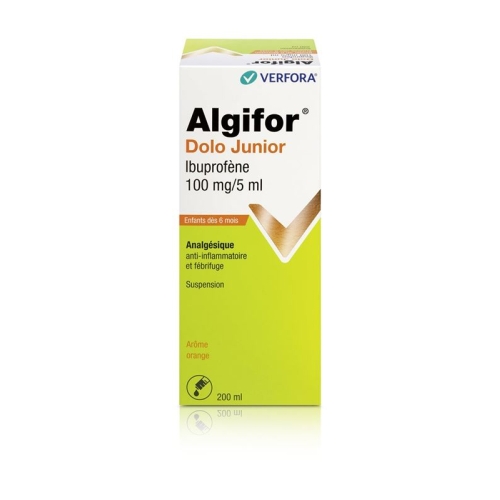 Algifor Dolo Junior Susp 100 mg / 5ml Fl 200 ml buy online