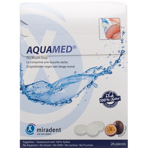 Miradent AQUAMED mouth dryness lozenge 60 g buy online