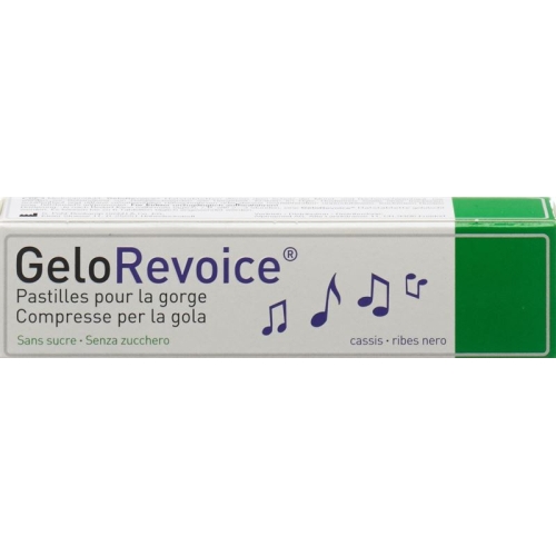 GeloRevoice Halstabletten cassis menthol 20 pcs buy online