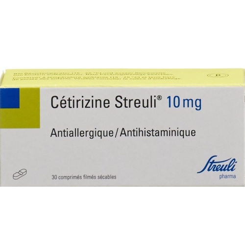 Cetirizine Streuli Filmtabl 10 mg 30 pcs buy online