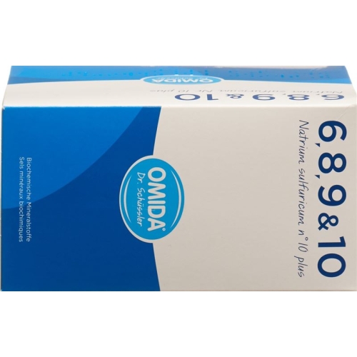 Omida Schüssler NR10 sodium sulphate plus Plv Btl 30 pcs buy online