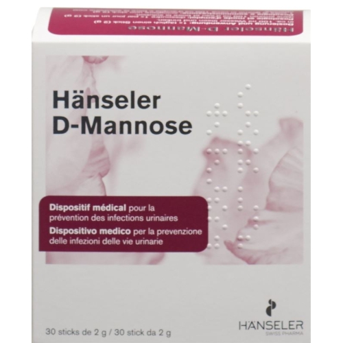 Hanseler D-Mannose 30 sticks 2 g buy online