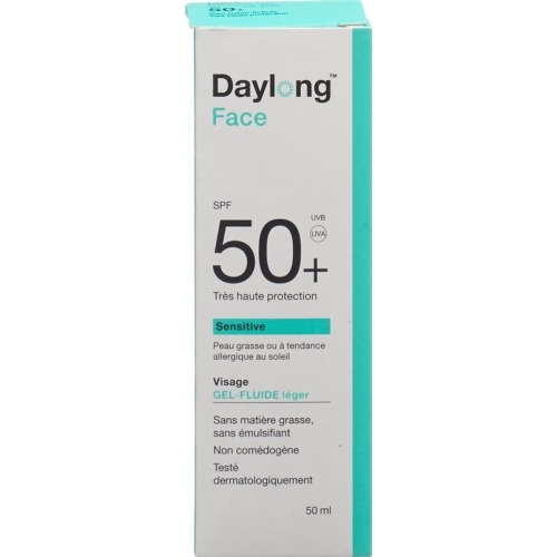 Daylong Sensitive Face cream gel / fluid SPF50 + Tb 50 ml buy online