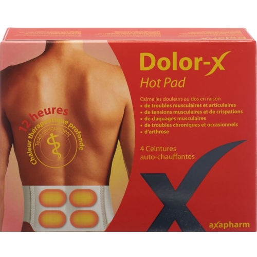 Dolor-X Hot Pad heat envelopes 4 pcs buy online