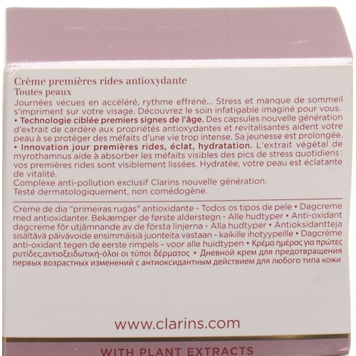 Clarins Multi Act Jour Creme Tp50/ech Nuit Pn/om buy online