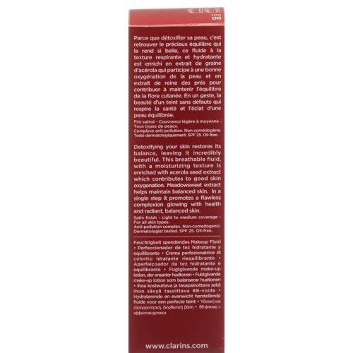 Clarins BB Skin Detox SPF 25 No 00 Flasche buy online