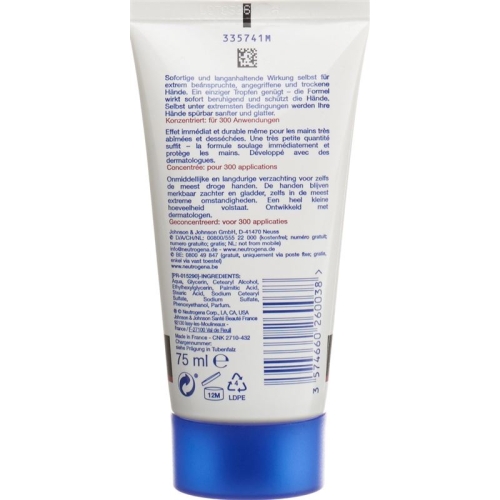 Neutrogena hand cream perfumed 50ml + 50% free 75 ml buy online