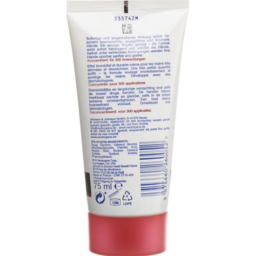 Neutrogena hand cream perfumed 50ml + 50% free 75 ml buy online