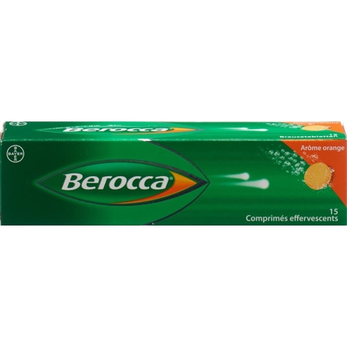 Berocca Brausetabl orange flavor 15 pcs buy online